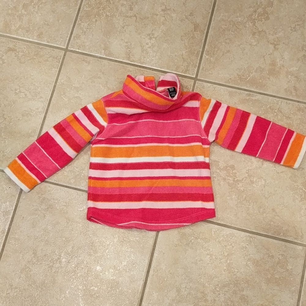 GAP Fleece striped girls top